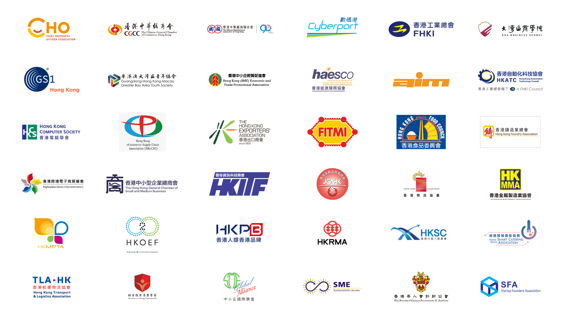 supporting organisations logos